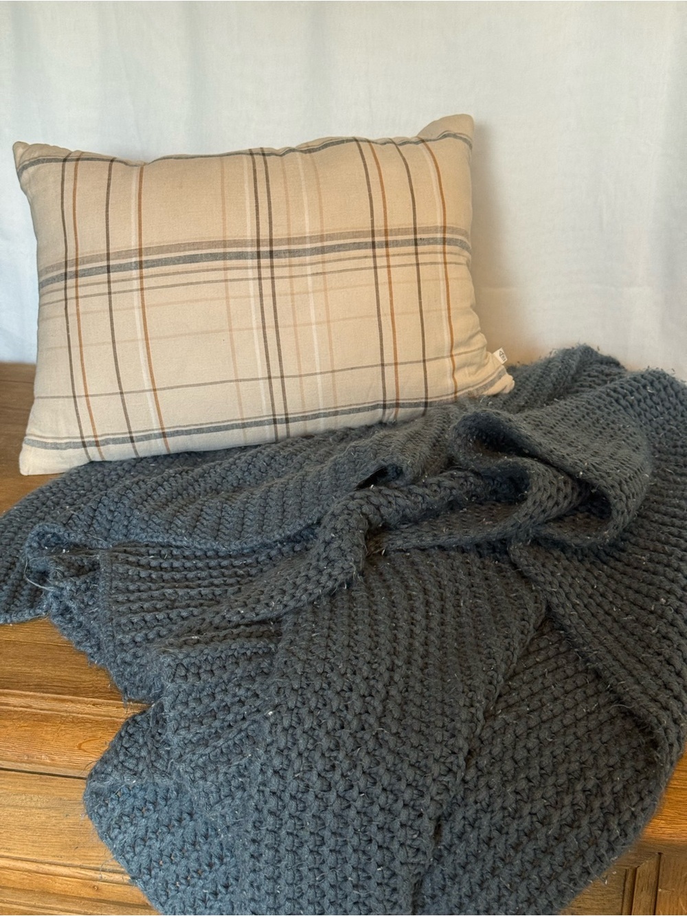 Hearth and Hand Pillow and Throw Blanket